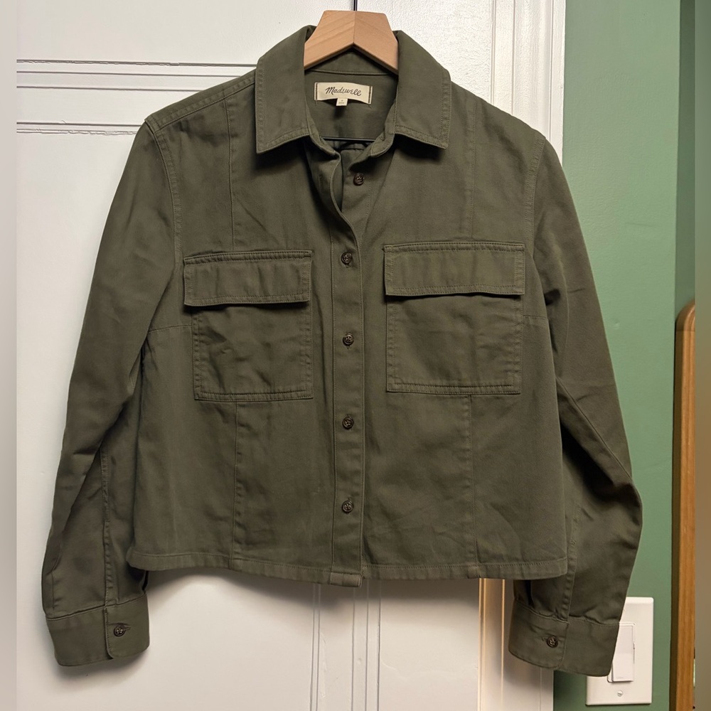 Madewell Fatigue Utility Jacket Sz Small